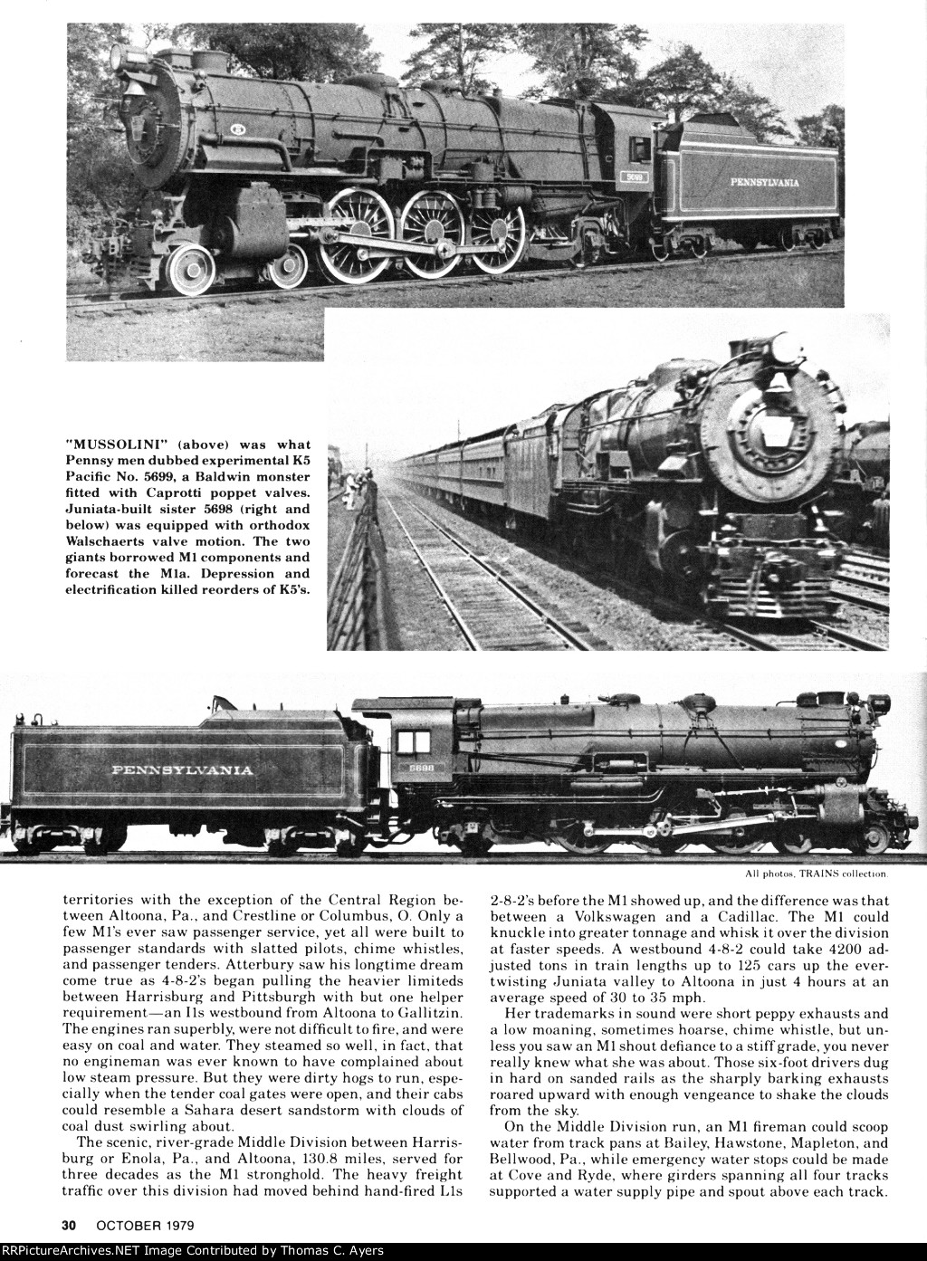 PRR, Atterbury's M-1 Engines, Page 30, 1979